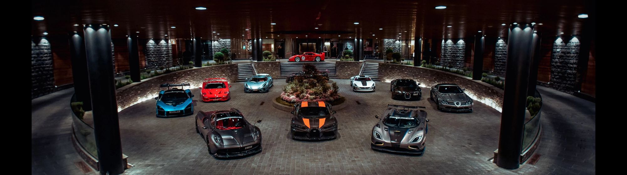 Supercar gathering