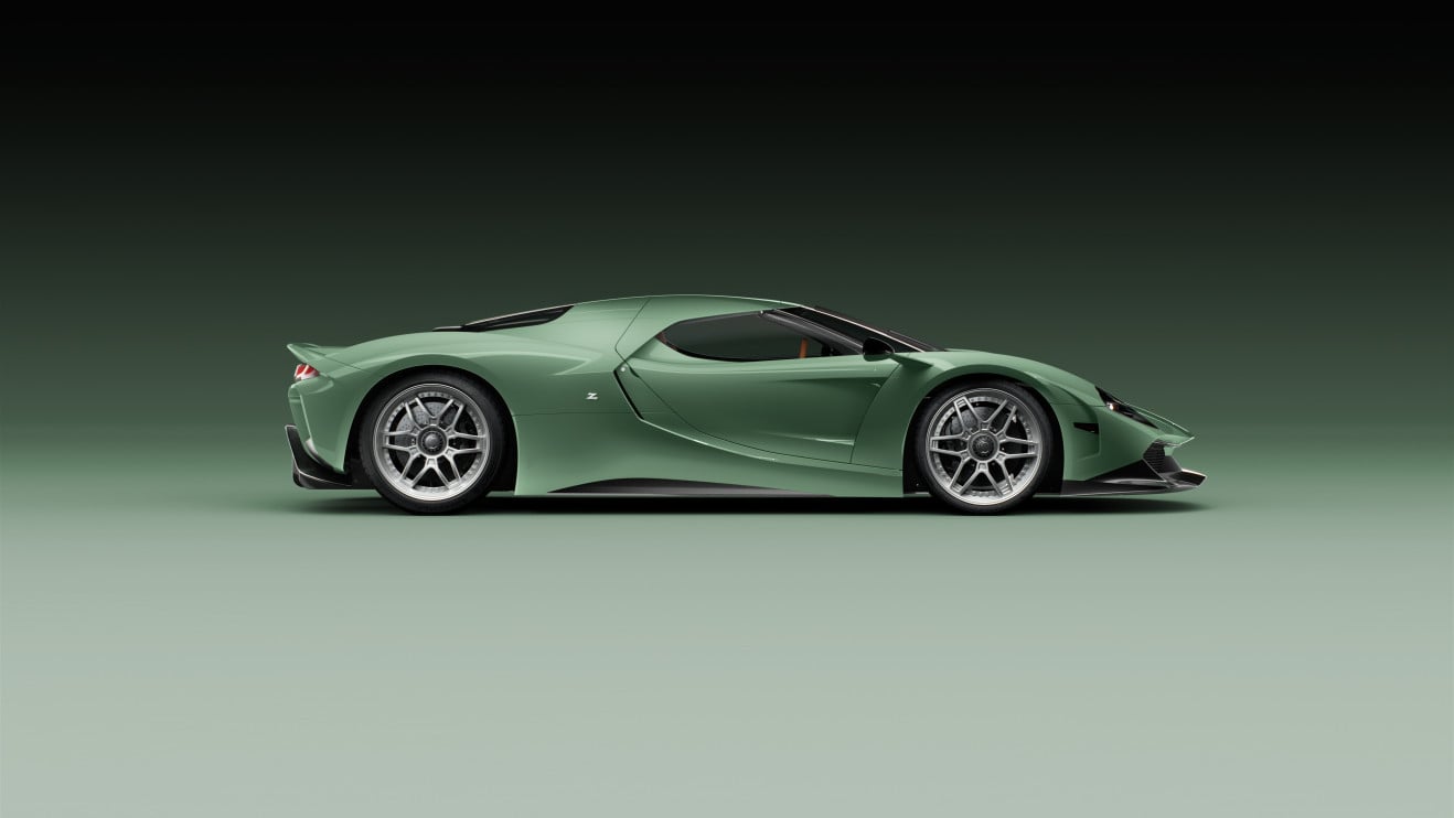 Mercedes vision 1 bleue