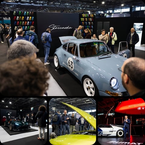 collage of four images of luxury craftspeople