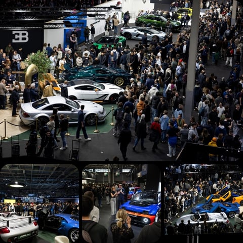 montage de 4 images de preparateurs et marchants