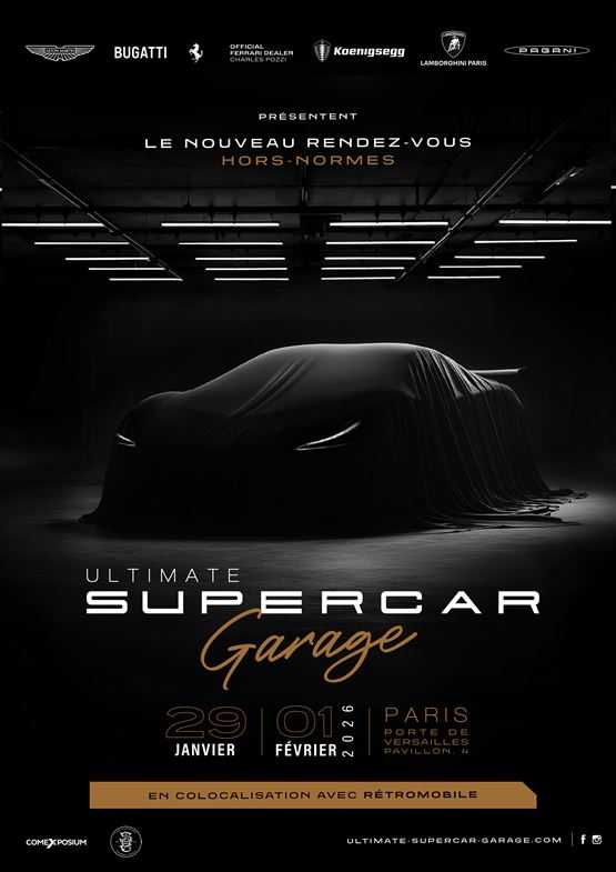 Affiche ultimate supercar garage